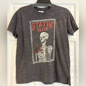 Stayin Alive Graphic Tee XS